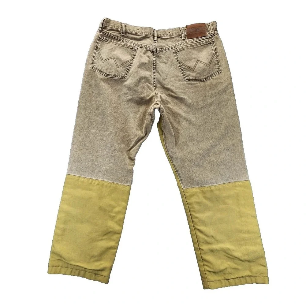 Wrangler ProGear‎ Upland Hunting Pants Mens 38x30 Brown Tan Brush Canvas EUC